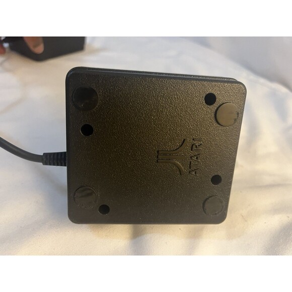 Original Atari 2600 Joystick Controllers Black Orange Trim OEM - Lot Of Two - Picture 5 of 5